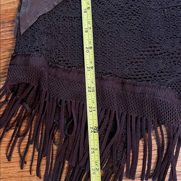 AlbertoMakaliBOHEMIANWesternEUC 2pieceFRINGE,SeudeLeatherLace.HeadTurningS:12/10 - Picture 14 of 16